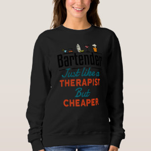 Sudadera Barman Igual Que Un Terapista Pero Barato Guay B