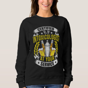Sudadera Barman Toxicólogo Bartender