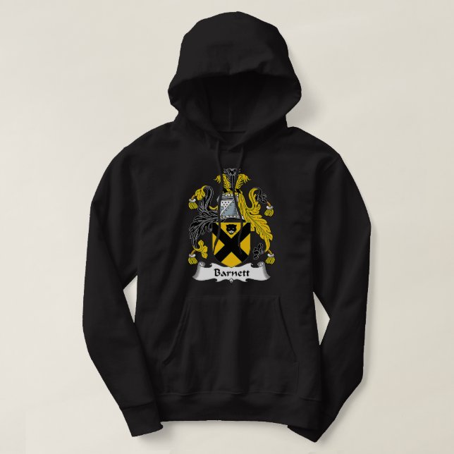 Sudadera Barnett Coat of Arms  Family Crest Premium   (Diseño del anverso)