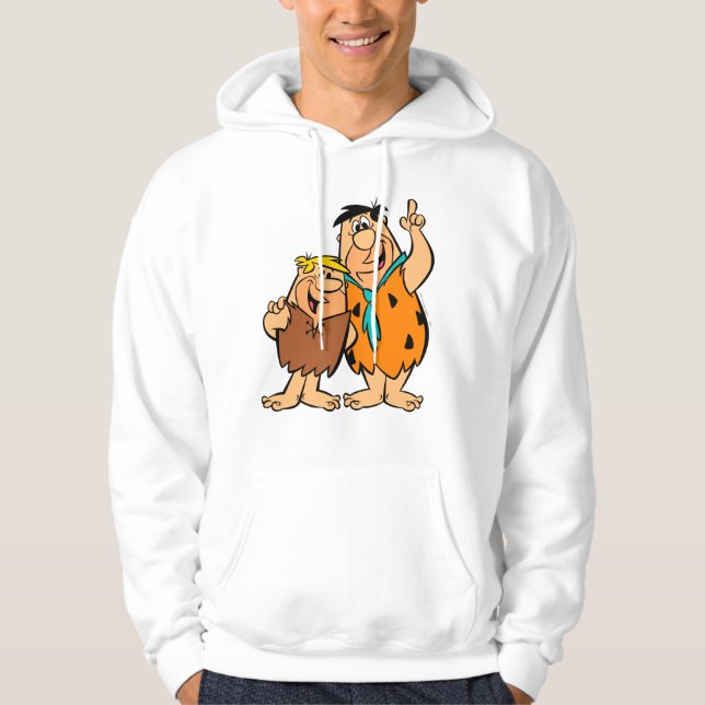 Sudadera Barney Rubble y Fred Flintstone (Anverso)