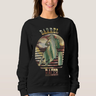 Sudadera Barrel Racing with Earth Tone Colors