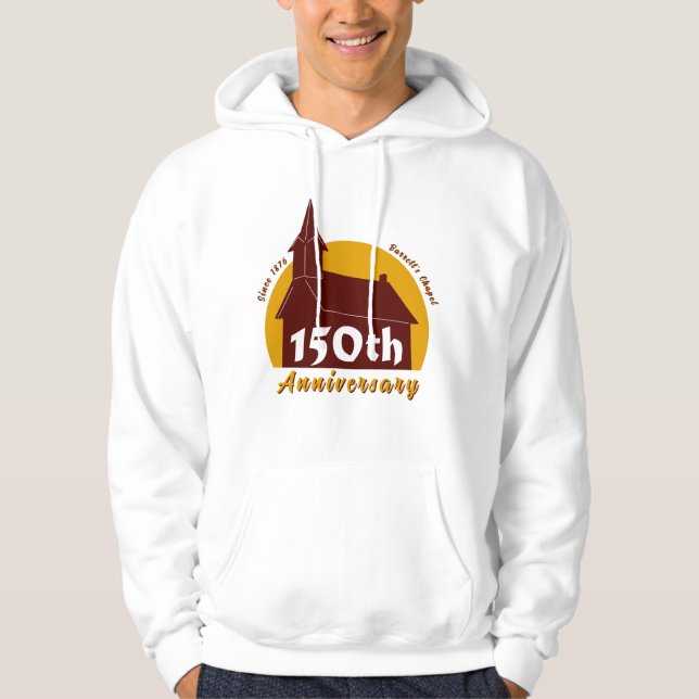 Sudadera Barrett's Chapel Men's 150th Anniversary Hoodie (Anverso)