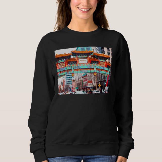 Sudadera Barrio Chino en Washington, DC. (Anverso)
