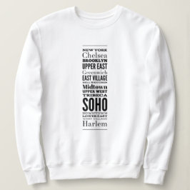 Sudadera Barrio de la ciudad de Nueva York