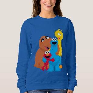 Sudadera Barrio Sésamo   Abrazo grupal