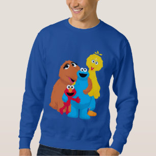 Sudadera Barrio Sésamo   Abrazo grupal