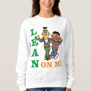 Sudadera Barrio Sésamo   Bert y Ernie Lean sobre mí