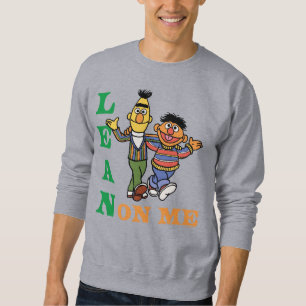 Sudadera Barrio Sésamo   Bert y Ernie Lean sobre mí