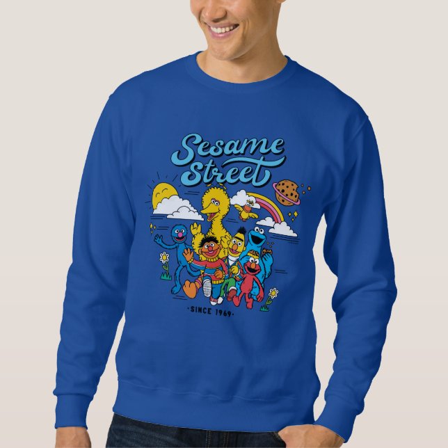 Sudadera Barrio Sésamo | Desde 1969 (Anverso)