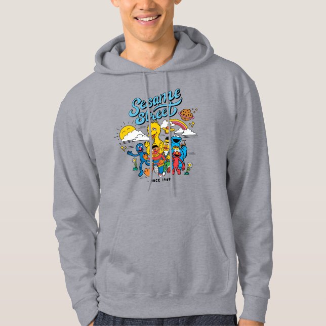 Sudadera Barrio Sésamo | Desde 1969 (Anverso)