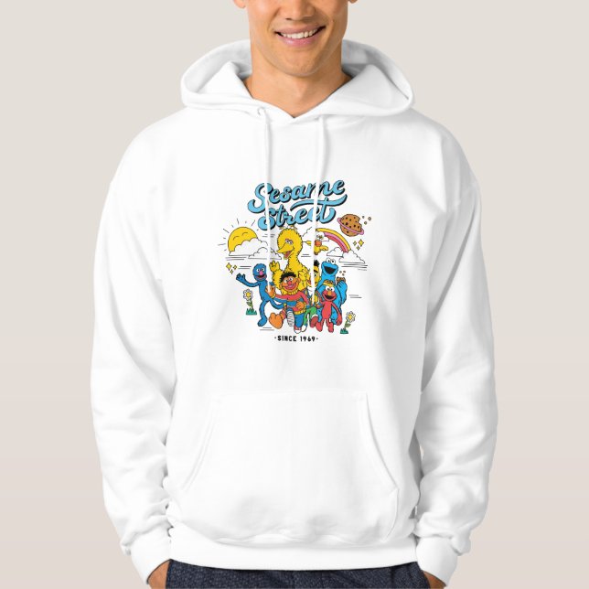 Sudadera Barrio Sésamo | Desde 1969 (Anverso)