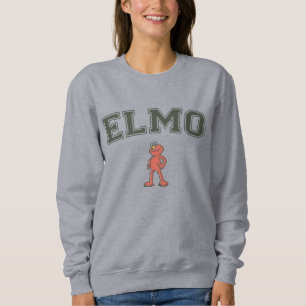 Sudadera Barrio Sésamo Elmo vintage