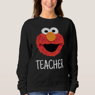 Sudadera Barrio Sésamo   Maestra Elmo Face