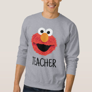 Sudadera Barrio Sésamo   Maestra Elmo Face
