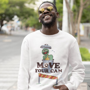 Sudadera Barrio Sésamo Oscar al grupo: Muévete tu lata