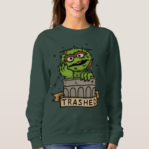 Sudadera Barrio Sésamo   Oscar el Grupo atrapado