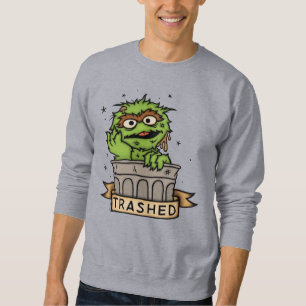 Sudadera Barrio Sésamo Oscar el Grupo atrapado