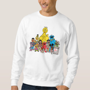 Sudadera Barrio Sésamo Pals de Sésamo colgando