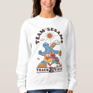 Sudadera Barrio Sésamo   Pista de Sésamo de equipo