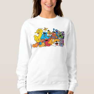 Sudadera Barrio Sésamo   Retrato de grupo Sesame Pals