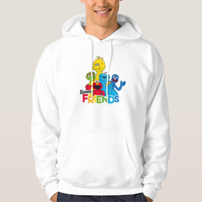 Sudadera Barrio Sésamo | Sesame Friends (Anverso)