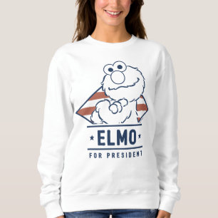 Sudadera Barrio Sésamo Vintage Elmo para Presidente