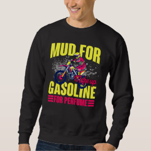 Sudadera Barro De Carreras De Pista De Bicicleta Sucia Para