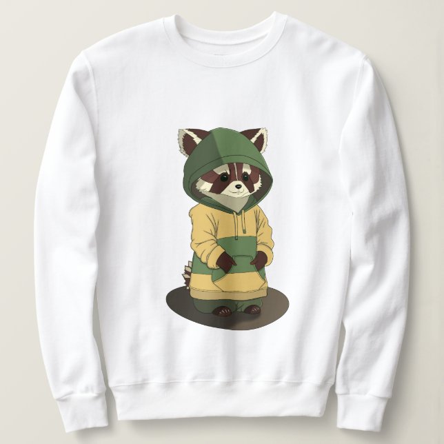 Sudadera Barron el mapache (Anverso del diseño)