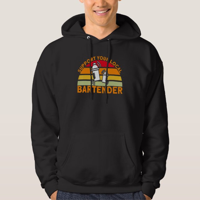 Sudadera Bartender ayuda a su Bartender local_1 (Anverso)