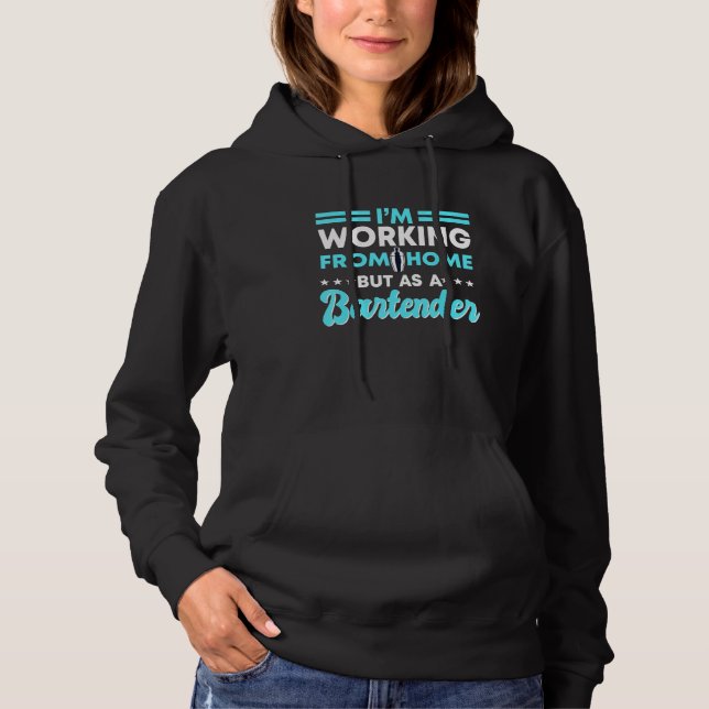 Sudadera Bartender Barman Bartending Barkeep Barmaid Mixolo (Anverso)