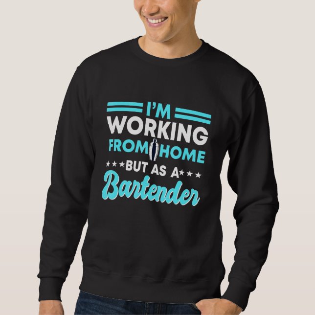 Sudadera Bartender Barman Bartending Barkeep Barmaid Mixolo (Anverso)