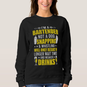 Sudadera Bartender Estará Bien Con Bartending De Servidor D