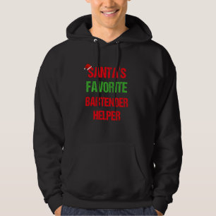 Sudadera Bartender Helper Funny Pajama Navidades