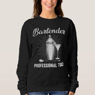 Sudadera Bartender Herramientas Profesionales Agitar Cóctel