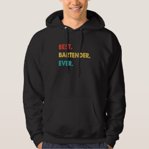 Sudadera Bartender Profesora Retro Mejor Bartender