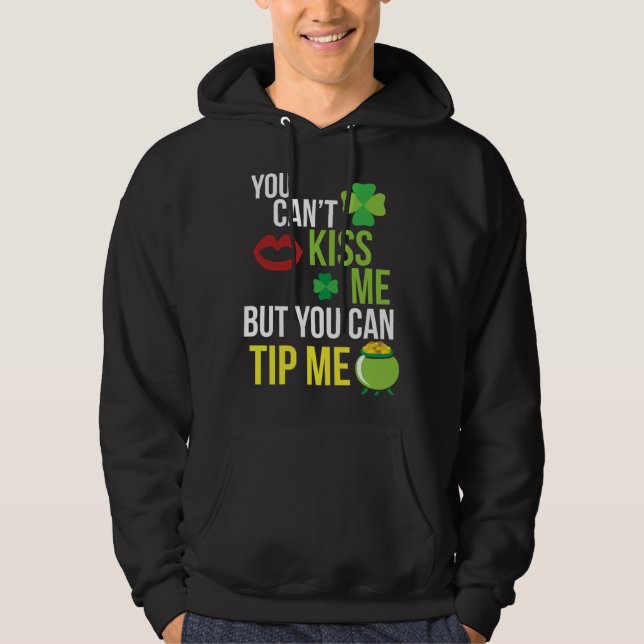 Sudadera Bartender  St Patricks Day Waitress Waiter Server (Anverso)
