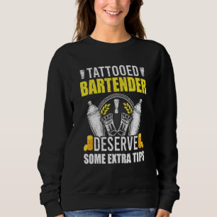 Sudadera Bartending Bartender Tattooed 1