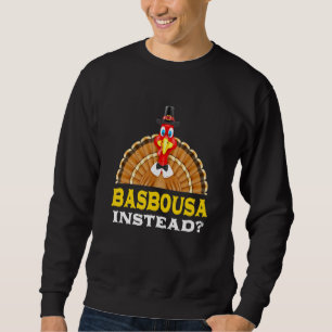 Sudadera Basbousa en lugar de la fiesta de gracias Basbuusa
