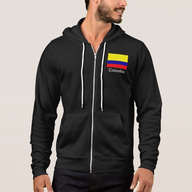 Sudadera Basculador del paño grueso y suave de la bandera (Anverso)