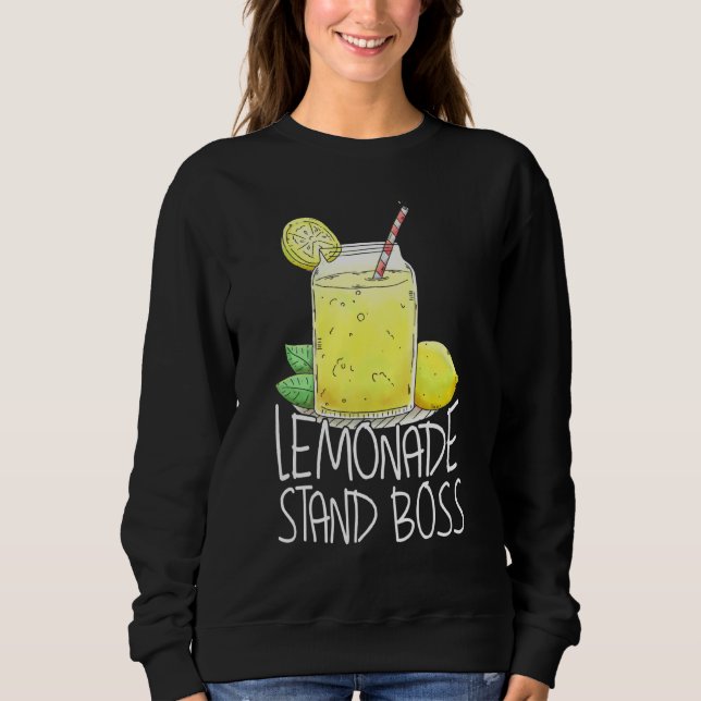 Sudadera Base Lemonade Jefe Jugo de Limón (Anverso)