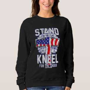 Sudadera Base Para El Arrodillo De La Bandera Para La Cruz 