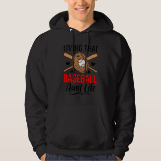 Sudadera Baseball Aunt Life Proud Baseball Auntie