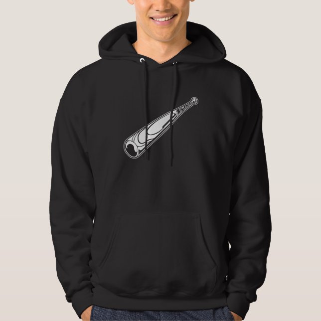 Sudadera Baseball Batter Bat Baseball Player (Anverso)