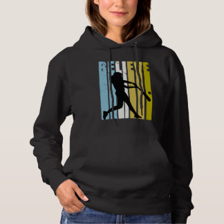 Sudadera Baseball Believe Silhouette Colorful Retro Vintage