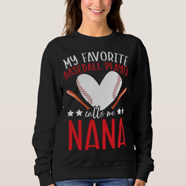 Sudadera Baseball Grandma Grandmother Granny Grandparents D (Anverso)