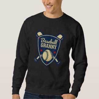 Sudadera Baseball Granny Matching Family Baseball Player