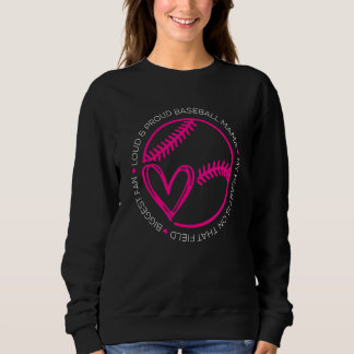 Sudadera Baseball Mom Baseball Player Baseball Mother 2