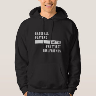 Sudadera Baseball Phrase For The Prettiest Girlfriend Of Ba