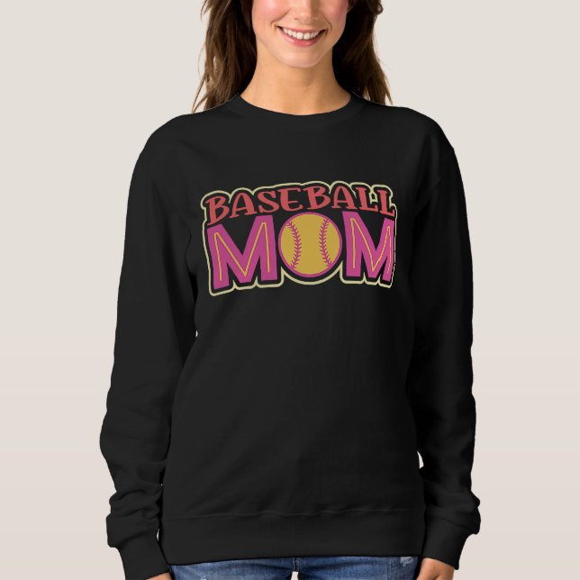 Sudadera Baseball quote for baseball moms (Anverso)