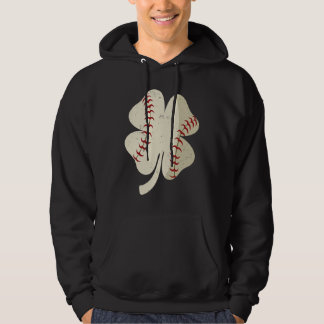 Sudadera Baseball St Patricks Day Shamrock
